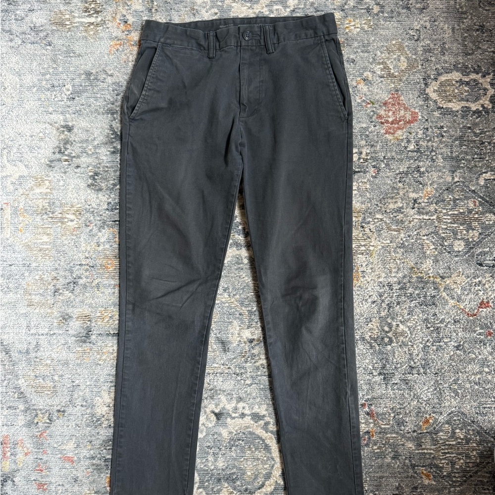 Black Slim Tapered Chinos for a Modern Look